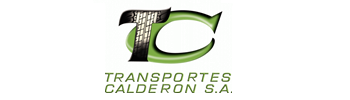 Logo Transportes Calderon S.A.